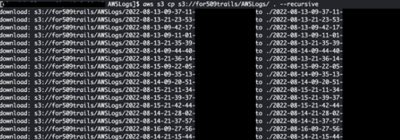 AWS Cloud Log Extraction AWS Cloud Log Extraction