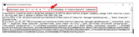 Offline Autoruns Revisited - Auditing Malware Persistence Offline Autoruns Revisited - Auditing Malware Persistence