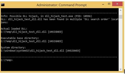 Detecting DLL Hijacking on Windows Detecting DLL Hijacking on Windows